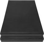 Lineco Drop Front Archival Storage Box, 11.75x17.75x1.5 in, Black, 2 Pack by Lineco