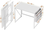 31.5" Folding Computer Desk with Headphone Hook & Storage Bag - Image 3