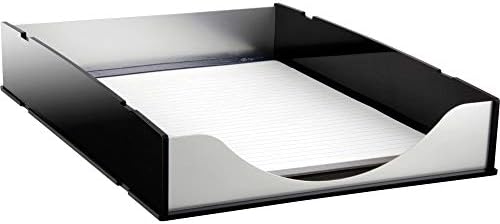 Kantek, Inc BA310 Letter Tray, BK Acrylic/Aluminum by Kantek