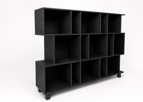 Mini Bookshelf Display Compatible with ZURU Mini Brands Book - Black - Image 4