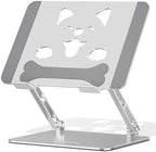Aoviho Aluminum Laptop Stand for Desk Fit for All 10"-17.3" Laptops, Silver by Aoviho