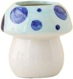 Elegant Cute Mushroom Ceramic Pen Holder Creative Desk Organizer for office by Unknown