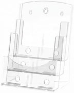 Acrylic Brochure Holder 8.5 x 11, 3-Tier Literature Display Stand, 2-Pack by Viymgit
