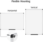 VIZ-PRO Magnetic Dry Erase Board, 48 X 24 Inches, Silver Aluminium Frame - Image 3