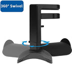 Headset Stand Holder Rotatable Headphone Hanger Hook Under Desk - Image 3