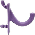 PegPro® J Hooks Kit for Standard “Wood Fiber” pegboard – Durable Plastic Pegboard Hooks - for Garage, Kitchen, Craft Room, and More (J Hook - 24 Pack, Purple) - Image 2