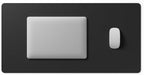 Jotsome Leather Desk Pad Mat, Non-Slip Desk Blotter Pad (Black, 34" X 17") - Image 2