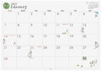Midori 2027 Calendar, Tabletop Desk Calendar, A4, Odysan, 31417006 - Image 3