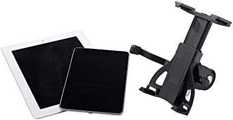 K&M - Konig & Meyer 19742.500.55 - Tablet Holder for Microphone Stand - Switch from Landscape to Portrait - Professional Grade for all Musicians - Studio or Remote Home Use - German Made - Black - Image 2
