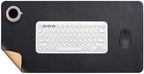 Dual-Sided Office Leather Cork Desk Mat Waterproof Non Slip Large Mouse Pad by Unknown