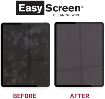 Easy Screen Cleaning Wipes, Canister – Streak-Free, Anti-Smudge Wipes for Electronics, TVs, Laptops, Tablets, Smartphones – 70 Large 6" x 9" Wipes Each, 12 Canisters per Case - Image 4