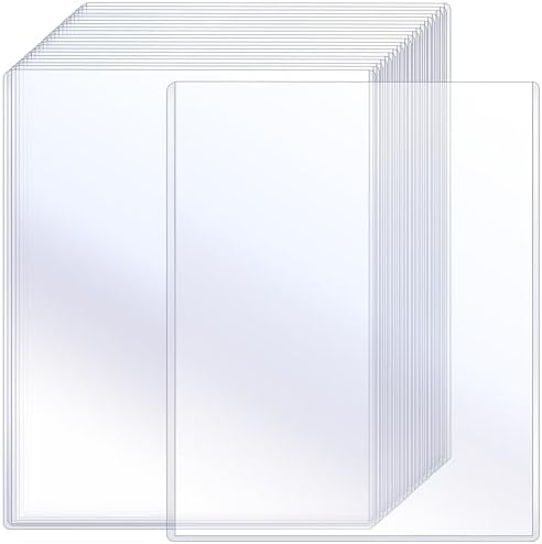 Sherr 20 Pcs Rigid Poster Protectors 16 x 20 Inch, Clear PVC Sleeves by Sherr