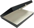 Lineco Clamshell Archival Storage Box, 13.5x19.5x1.75 Inch, Black by Lineco