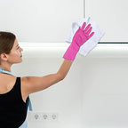 Oudain 100 Pcs White Cleaning Cloths Bulk Reusable Cleaning Rags - Image 5
