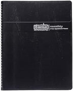 Monthly Calendar Planner, 2 Year, Black, 8-1/2" x 11" by HouseofDoolittle