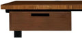 UPLIFT DESK Bamboo Under Desk Drawer – Desktop Storage with 17 lb Capacity and Safety Stop Slide, Undermount Drawer and Standing Desk Accessories for Home Office (Dark Bamboo) by UPLIFTDESK