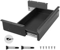 VEVOR Under Desk Drawer Slide Out, 16 inch Attachable Desk Drawer for Sit Stand Workstation, Hidden Under Counter Drawers for office Home, Black by VEVOR