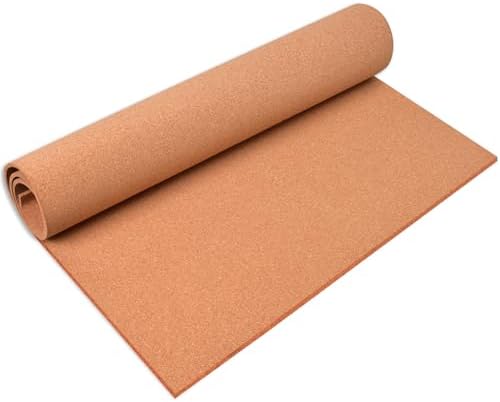 Cork Board Roll, 1/4 inch Thick Cork Boards for Walls, 47x35 inches Cork Board Rolls Bulletin Boards for Home School Officel(6mm,Roll,90120) by Aitakatta