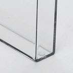 M&T Displays Clear Acrylic Wall Mount Brochure Holder 5.5x8.5 Inch 1 Tier 1 Pockets Desktop or Wall Mounting Literature Rack Pamphlet Leaflet Flyer Card Display Stand Desk Organizer - Image 3