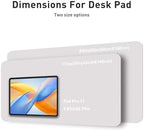 Aothia Faux Leather Desk Mat - Non-Slip PU Leather Desk Blotter, Waterproof Writing Surface, Large Desk Pad for Office & Home (Pale Lavender White, 55" x 24") - Image 5
