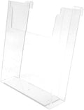 SSWBasics Clear Acrylic Literature Holder for Wire Grid | Fits 8.5 x 11 Inch Documents | Durable & Versatile by SSWBasics