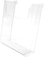 SSWBasics Clear Acrylic Literature Holder for Wire Grid | Fits 8.5 x 11 Inch Documents | Durable & Versatile by SSWBasics