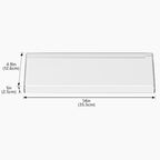 Geekria Acrylic Keyboard Dust Cover for Razer Huntsman V3 Pro TKL 8KHz - Image 5