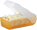HAN 998-613, Croco Flashcard Index Box. The Professional Box, Learning Vocabulary in an Ingeniously Simple Way, A8, Translucent Orange by Unknown