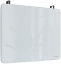 U Brands Glass Dry Erase Whiteboard, Cubicle Whiteboard, 16" x 20", White by UBrands