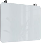 U Brands Glass Dry Erase Whiteboard, Cubicle Whiteboard, 16" x 20", White by UBrands