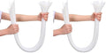 Nuanchu 100 Pcs 36 Inch White Zip Ties Heavy Duty Cable Ties (Pack of 2) by Nuanchu