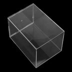 21 Pack Clear Square Acrylic Pen Holder, Square Makeup Brush Holder, Desktop Pencil Cup for Toothbrush, Straw, Makeup Brush, Office School Home Supplies - Image 3