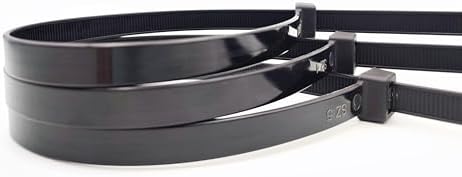 Zip Ties Heavy Duty 14 inch (500 Pack), Heavy Duty Cable Ties with 120 lb Tensile Strength for Outdoor Use, Black Wire Ties, Paloka - Image 7