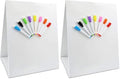 Magnetic Tabletop Desktop Easel &Whiteboard with Bonus 8X Dry Erase Markers. Double Sided and Self-Standing (16” X 12.5”) (Pack of 2) by Stickyourhappymoment