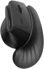 SANWA Wireless Ergonomic Mouse for Large Hands with Wrist Rest, Black by SANWA