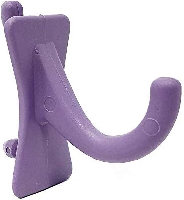 PegPro® J Hooks Kit for Standard “Wood Fiber” pegboard – Durable Plastic Pegboard Hooks - for Garage, Kitchen, Craft Room, and More (J Hook - 24 Pack, Purple) by PegPro%C2%AE