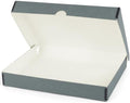 Lineco Clamshell Archival Storage Box, 11.5x17.5x1.75 Inch, Gray by Lineco