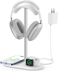 HiWe Headphone Stand, 2-in-1 MagSafe Wireless Charger for iPhone/iWatch by HIWE