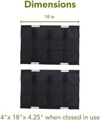 Perfect POSTURE Mesh Cable Management Tray Cord Organizer - 2 Piece - 19" - Image 3