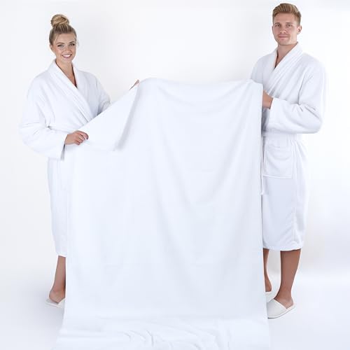 American Soft Linen 100% Cotton Luxury Turkish Towels, 40x80 XL Bath Sheet - Image 5