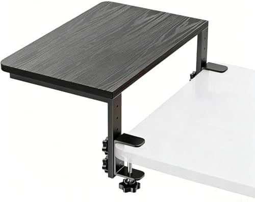 Clamp-On Desk Extender, 15 x 9.5 Inch Monitor Riser by FEOKUMO