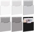 Fuutreo Magnetic Wall File Holder,6pcs,Achromatic Colors,Vertical-large by Fuutreo