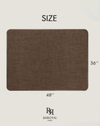 BARoyal Office Chair Mat for Hardwood Floor Under Desk Computer Rolling Chair Mat for Wood/Tile Floor Non-Slip Heavy Duty Desk Rug PVC Plastic Hard Floor Protector 36" x 48"(Coffee) - Image 6
