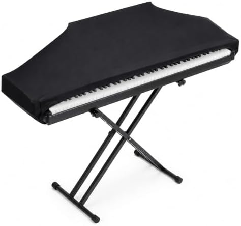 88 Key Keyboard Cover for Kawai ES520 2020-2026, Stretchy Dust Cover with Adjustable Cord for Digital Piano, Electric Keyboard, Studio and Daily Practice by Unknown