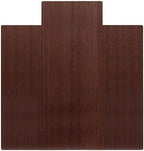 Anji Mountain 57" x 55" Bamboo Office Chair Mat for Carpet & Hardwood Floor - Image 2