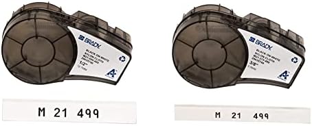 Brady Authentic Multi-Purpose Nylon Label Bundle for Wire Marking and Lab Labeling (0.5" and 0.375" Widths) by BradyCorp