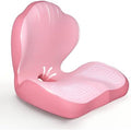 Ergonomic Seat Cushion for Office Chairs Lumbar Support Pillow, Pink by Aysimple