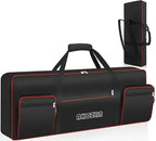 AKOZLIN 76 Key Keyboard Case, Soft Padded Keyboard Gig Bag, Piano Bag by AKOZLIN