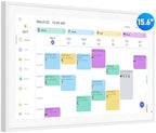 Digital Calendar, 15.6 Inch Wall Planner Electronic Calendar & Chore Chart, Smart Touchscreen Interactive Display for Family Schedules, Great for Organizing Your Routines, Wall & Desk Mountable by flyEVfish
