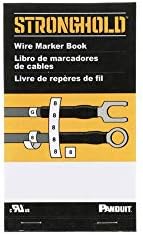 Panduit PCMB-8 Pre-Printed Wire Marker Book, Vinyl Cloth, .22 by 1.38-Inch L, 1-15, 16-90, A-Z, +, -, /, 0 Legends Only - Image 2